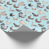 Hühnerfellpapier Geschenkpapier (Ecke)