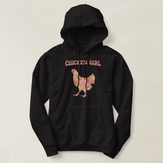 Hühnerflossen Ei Hen Bauer Grower Backyard Hoodie (Design vorne)