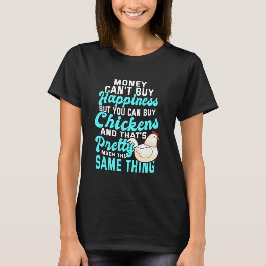 Hühnerflossen-Rooster-Hinterhof T-Shirt (Vorderseite)