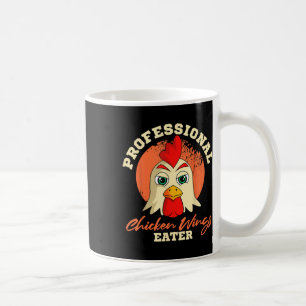 Hühnerflügel Eater Retro Vintag Barbeque Buffalo Kaffeetasse