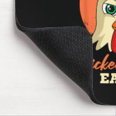 Hühnerflügel Eater Retro Vintag Barbeque Buffalo Mousepad (Ecke)