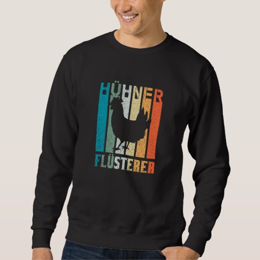 Hühnerflüster-Bauer Sweatshirt (Vorderseite)