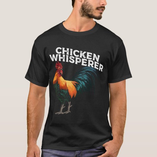 Hühnerflüster-Cocktail-Rooster Bird Cocker T-Shirt (Vorderseite)