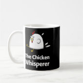 Hühnerflüsterer Einzigartiger Eierbauer Geflügel Kaffeetasse (Links)