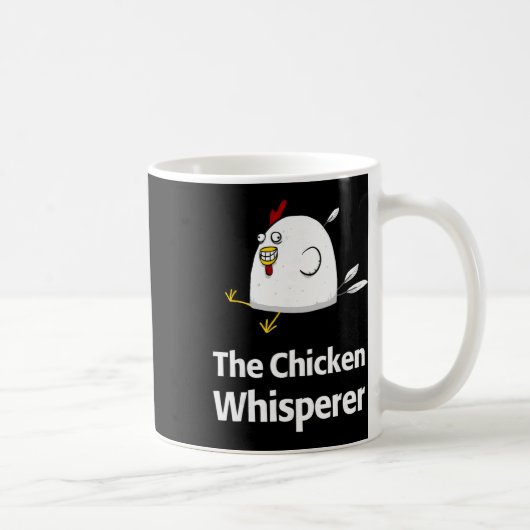 Hühnerflüsterer Einzigartiger Eierbauer Geflügel Kaffeetasse (Rechts)