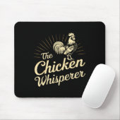 Hühnerflüsterer-Farm Lustige Geschenke für Hühnerl Mousepad (Mit Mouse)