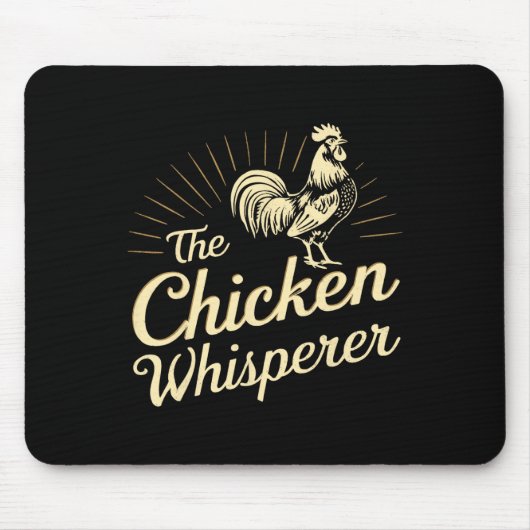 Hühnerflüsterer-Farm Lustige Geschenke für Hühnerl Mousepad (Vorne)