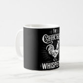 Hühnerflüsterer Geflügelfarmer Hahn _2 Kaffeetasse (Vorderseite Links)