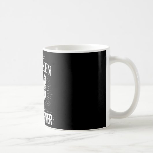 Hühnerflüsterer Geflügelfarmer Hahn _2 Kaffeetasse (Rechts)