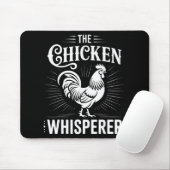 Hühnerflüsterer Geflügelzüchter Hahn _2 Mousepad (Mit Mouse)