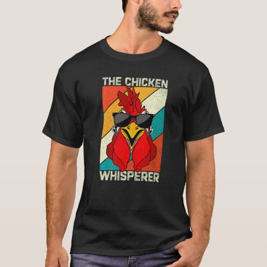 Hühnerflüsterer Hinterhof Hühnerbauer T-Shirt (Vorderseite)