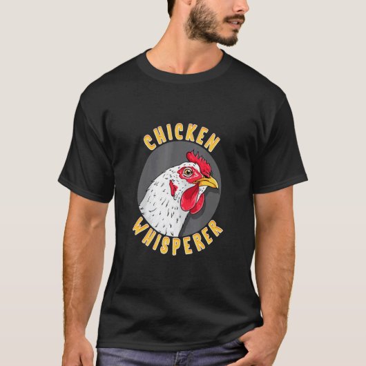 Hühnerflüsterer-Huhn T-Shirt (Vorderseite)