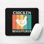 Hühnerflüsterer Hühnerpapa Hof Hühnerbauer Mousepad (Mit Mouse)