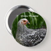 Hühnerflüsterknopf Button (Vorne & Hinten)