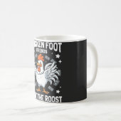 Hühnerfuß-Freunde beherrschen den Hühnerstall Kaffeetasse (VorderseiteRechts)