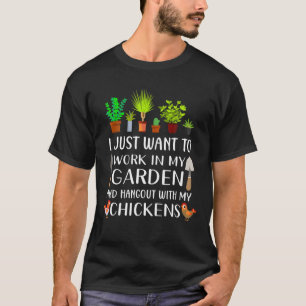 Hühnergarten Lover - Garten für Männer Frauen, Gar T-Shirt