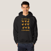Hühnergeflügel Hoodie (Vorne ganz)