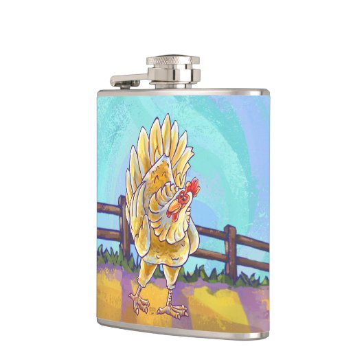 Hühnergeschenke und -zubehör flachmann (Links)