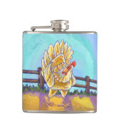 Hühnergeschenke und -zubehör flachmann (Vorderseite)