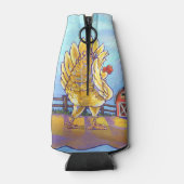 Hühnergeschenke und -zubehör flaschenkühler (Rückseite)