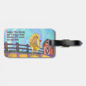 Hühnergeschenke und -zubehör gepäckanhänger (Rückseite horizontal)