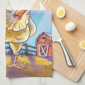 Hühnergeschenke und -zubehör geschirrtuch (Viertel Falte)