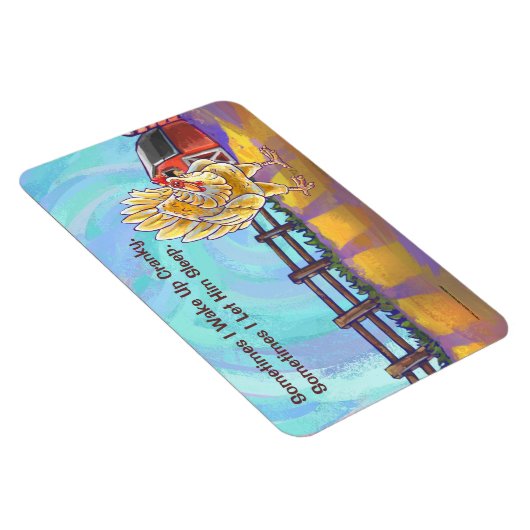 Hühnergeschenke und -zubehör magnet (Rechte Seite)