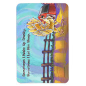 Hühnergeschenke und -zubehör magnet (Vertikal)