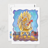 Hühnergeschenke und -zubehör postkarte (Vorne/Hinten)