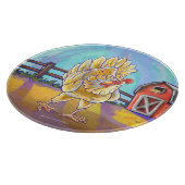 Hühnergeschenke und -zubehör schneidebrett (Ecke)