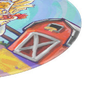 Hühnergeschenke und -zubehör schneidebrett (Ecke)