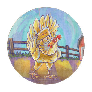 Hühnergeschenke und -zubehör schneidebrett