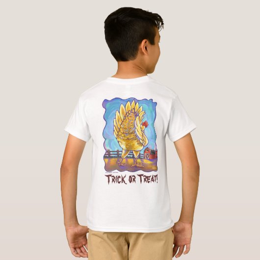 Hühnergeschirr T-Shirt (Schwarz voll)