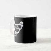 Hühnergewächse Hen Flock Rooster Kaffeetasse (Vorderseite Links)