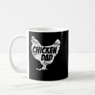 Hühnergewächse Hen Flock Rooster Kaffeetasse