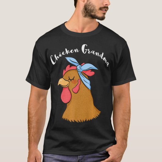 Hühnergrandma Funny Crazy Hen Lady Farm (2) T-Shirt (Vorderseite)