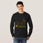 Hühnergrandma T-Shirt (Vorne ganz)