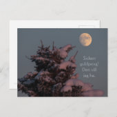 Hühnerguldpeng! Grantrolet och månen CC0831 Postkarte (Vorne/Hinten)