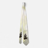 Hühnerhabicht auf Handschuh Krawatte (Rückseite)