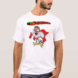 Hühnerhabicht-Cartoon T-Shirt