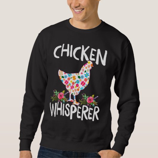 Hühnerhähnchen für Bauern Sweatshirt (Vorderseite)