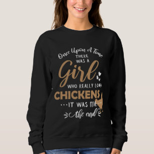 Hühnerhähnchen für Hühnerliebhaber Sweatshirt