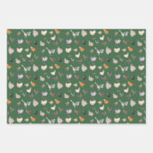 Hühnerhappenpapier Geschenkpapier Set (Vorderseite 3)