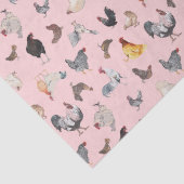 Hühnerhappenpapier Seidenpapier (Detail)