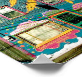 Hühnerhaus Poster (Ecke)