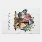 Hühnerhäuser Geschirrtuch (Horizontal)