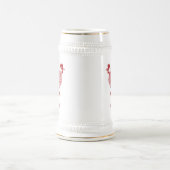 Hühnerhen Personalisiert Bierglas (Mittel)