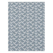 Hühnerhenne Geultry Dusty Blue und White Tischdecke (Vorderseite)