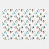 Hühnerhennen Geschenkpapier Set (Vorderseite 3)