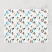 Hühnerhennen Postkarte (Vorderseite)